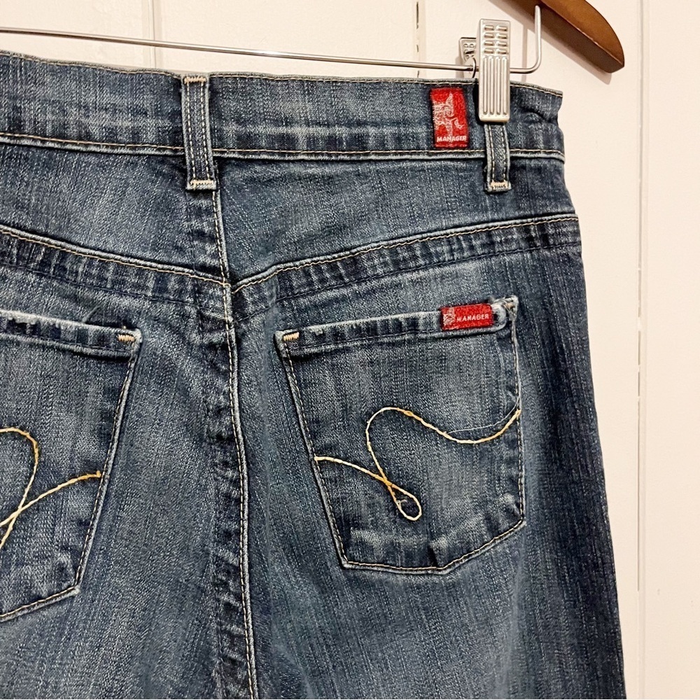 90's Manager Flared Jeans. Size 28. - Picture 5 of 10